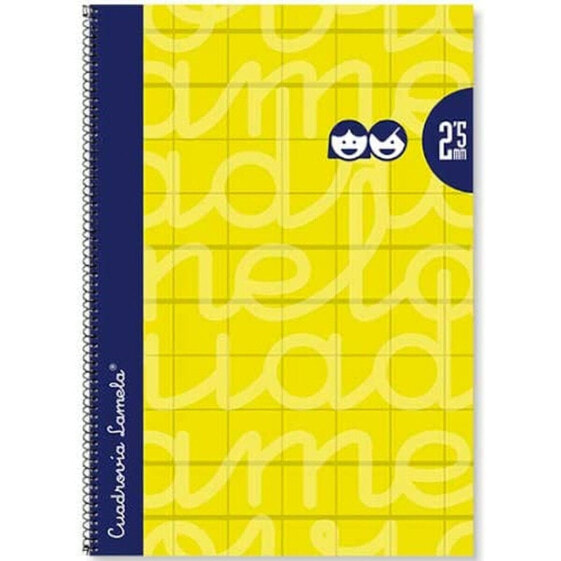 Notebook Lamela 4 mm Yellow Din A4 5 Pieces 80 Sheets
