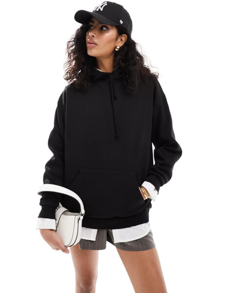 Pimkie regular fit hoodie in black