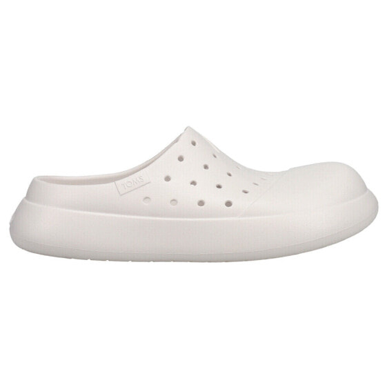 TOMS Alpargata Mallow Molded Mules Womens White Flats Casual 10017952