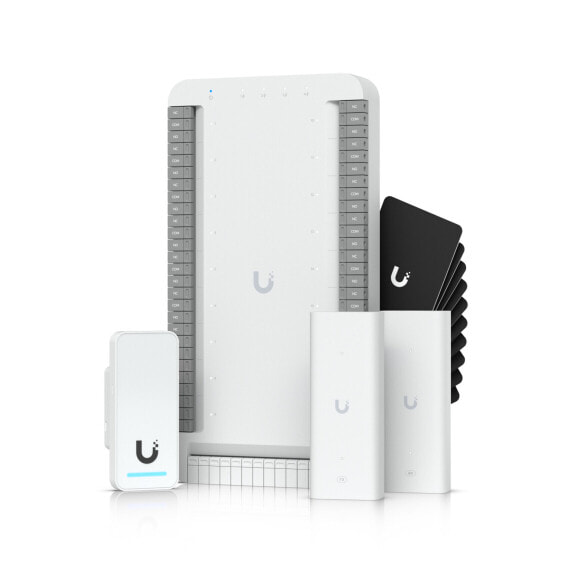 UbiQuiti Connects to in-elevator readers using PoE