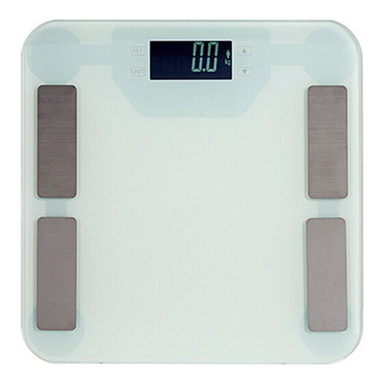 Berilo Bathroom Scale Персональные электронные весы Квадратные Белые Металлические