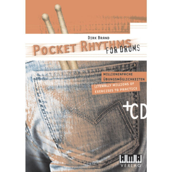 AMA Verlag Pocket Rhythms for drums Dirk Brand,inkl. CD