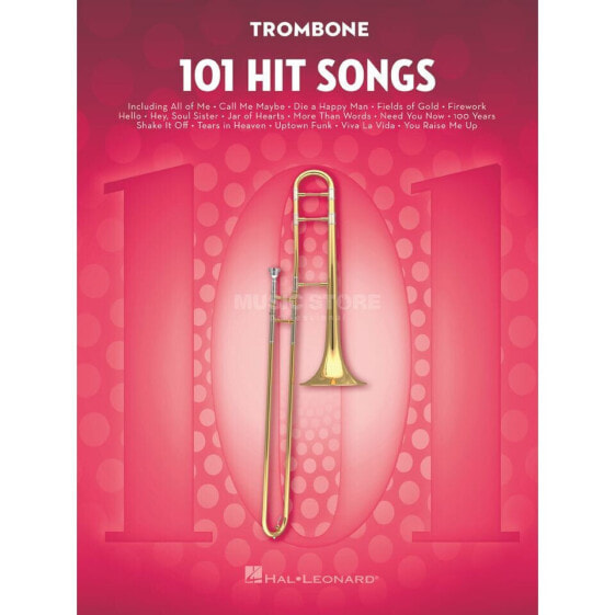 Hal Leonard 101 Hit Songs For Trombone