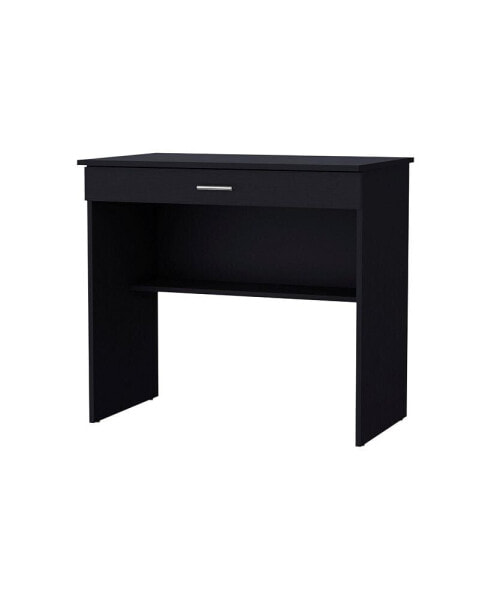 Kaylor Storage Desk, Modern Design with Drawer and Shelf