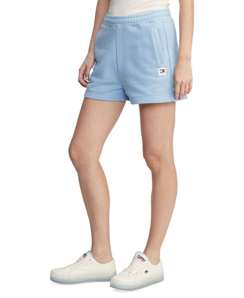 Шорты женские TOMMY JEANS Relaxed-Fit из хлопка Classic Sweatshorts