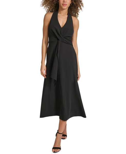 Women's Halter Midi Dress