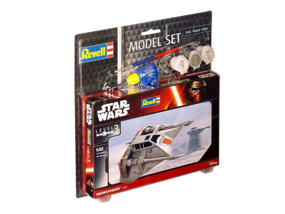 Revell Model Set Snowspeeder - Spaceplane model - Assembly kit - 1:52 - Snowspeeder - Star Wars - Advanced
