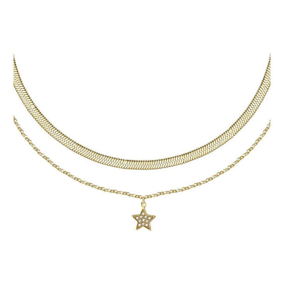 LE PETITE STORY FriendshIP Yg 2Star 405 cm Necklace