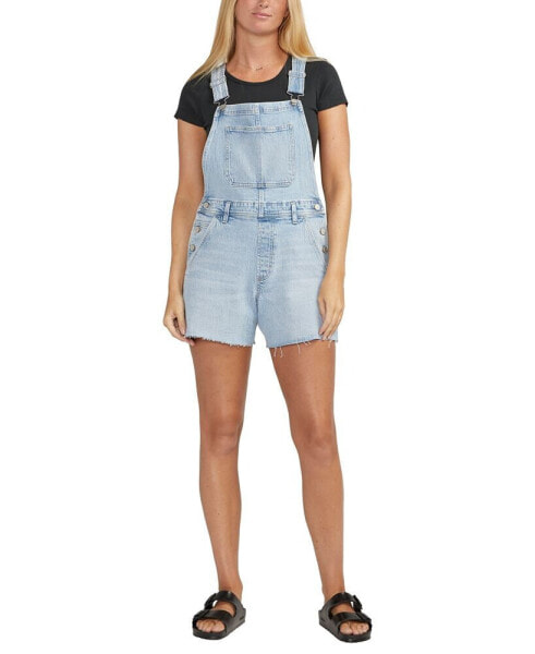 Women's Relaxed Shorts Overalls