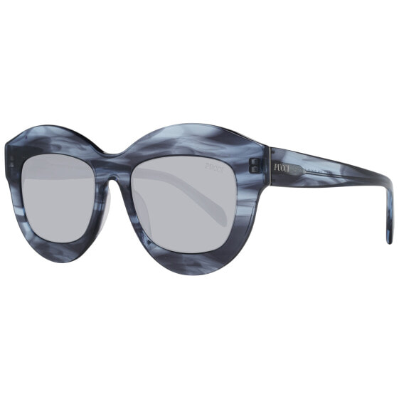 Emilio Pucci Sonnenbrille EP0122 92B 51 Damen Blau 51-19-145