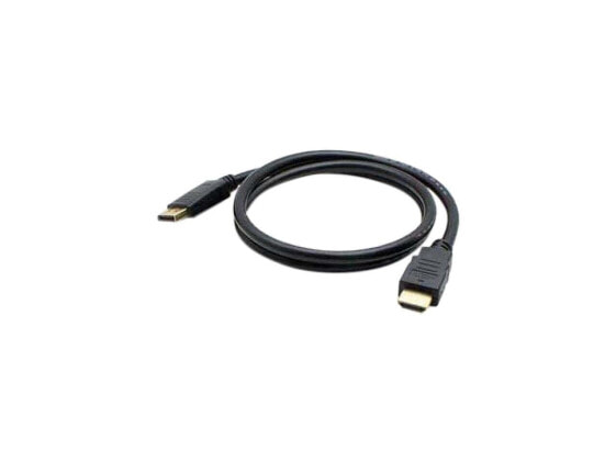 6Ft Displayport Male To Hdmi Male Black Cable Which Requires Dp++ For Resolution