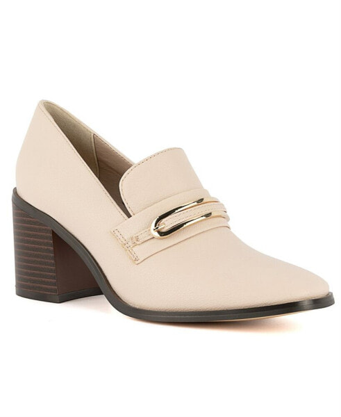 Women's Gallie Block Heeled Loafers