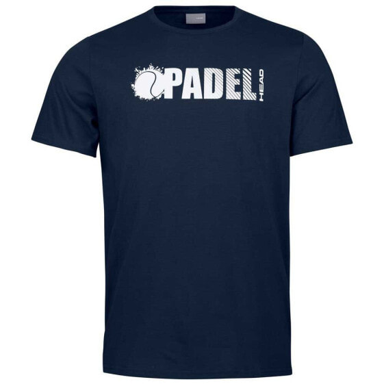 HEAD RACKET Padel Font Short Sleeve T-Shirt