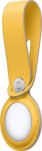 Apple MM003ZM/A - Key finder loop - Yellow - Leather - Meyer Lemon - 1 pc(s)