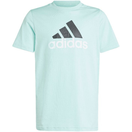 adidas Essentials Two-Color Big Logo Cotton Tee Jr IB4097