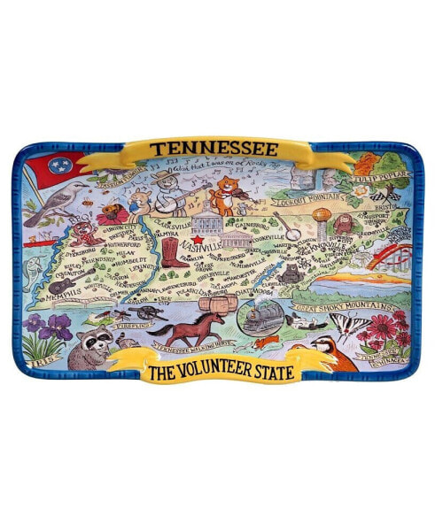 Tennessee Souvenir Rectangular Platter