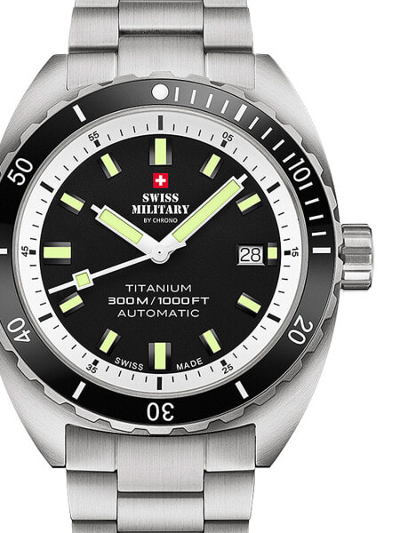 Часы Swiss Military SMA3410002 Diver Titanium Automatic