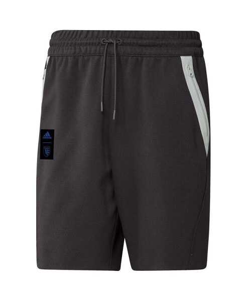 Men's Black San Jose Earthquakes 2023 Player Travel Shorts