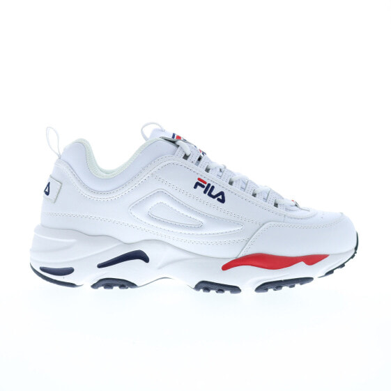 Fila Disruptor II X Ray Tracer Mens White Leather Lifestyle Sneakers Shoes