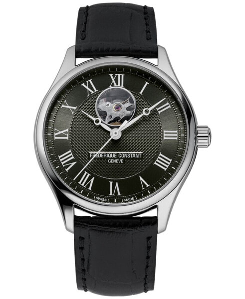 Наручные часы Reign Francis Leather Watch - Blue/Red, 42mm.
