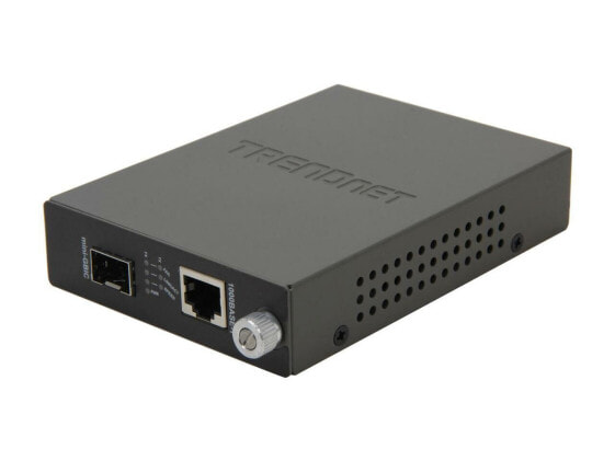 TRENDnet 100/1000Base-T To SFP Fiber Media Converter, Fiber To Ethernet Converte