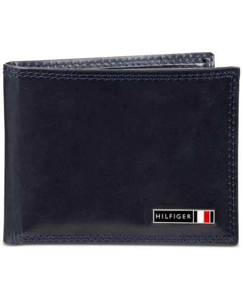 Кошелек кожаный Tommy Hilfiger Edisto Bi-Fold RFID Passcase