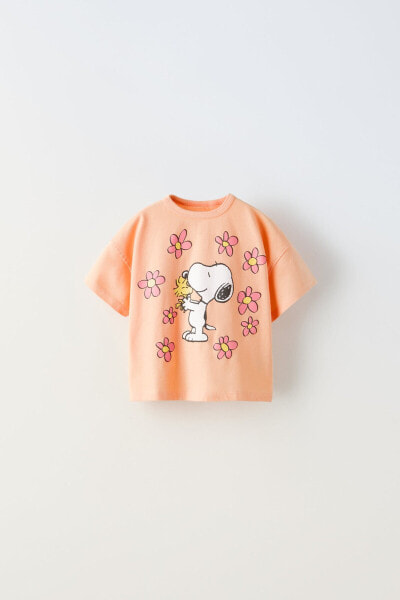 Snoopy peanuts™ t-shirt with flowers