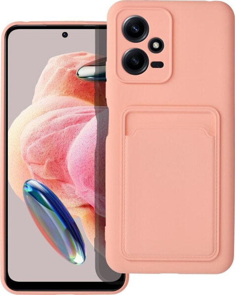 OEM Futerał CARD CASE do XIAOMI Redmi NOTE 12 5G różowy