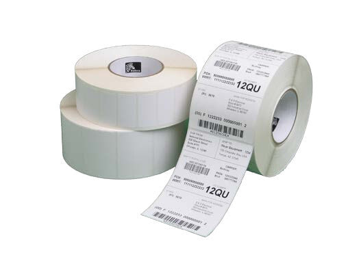 Zebra Z-Perform 1000D - White - Self-adhesive printer label - Paper - Direct thermal - Acrylic - Permanent