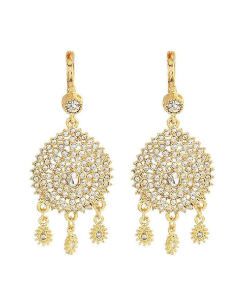 Women's Gold Regal Drop Earrings