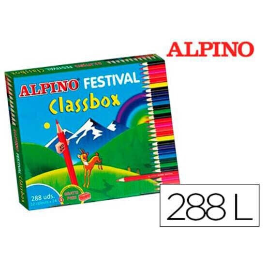 ALPINO Festival classbox pencil 288 units