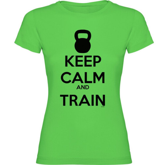 KRUSKIS Keep Calm And Train short sleeve T-shirt