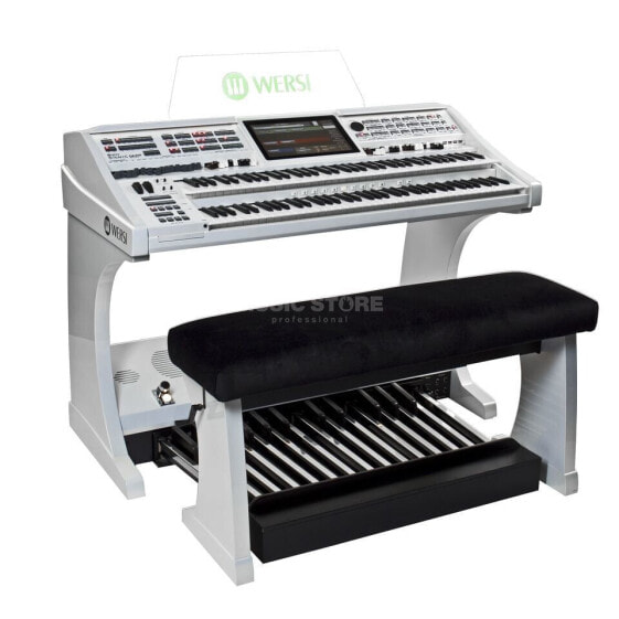 Wersi SONIC OAX800LS Pearl White - 25-key pedal and bench included