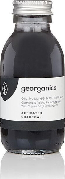 Georganics Olej do płukania ust Activated Charcoal 100ml