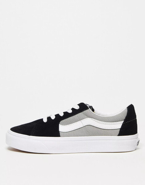 Vans SK8-Low trainers in black and grey