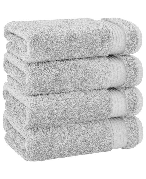 Bekos Premium 100% Turkish Cotton 4-Piece Hand Towel Set