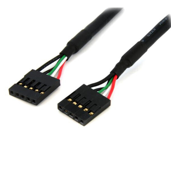 StarTech.com 24in Internal 5 pin USB IDC Motherboard Header Cable F/F - 0.609 m - IDC - IDC - Female - Female - Straight