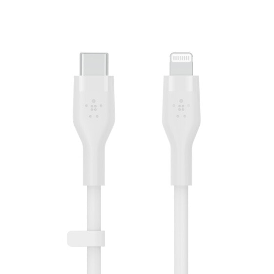 Belkin CAA009BT1MWH - 1 m - USB C - USB C/Lightning - White