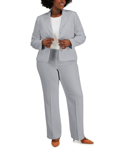 Костюм Le Suit Button-Front Pantsuit