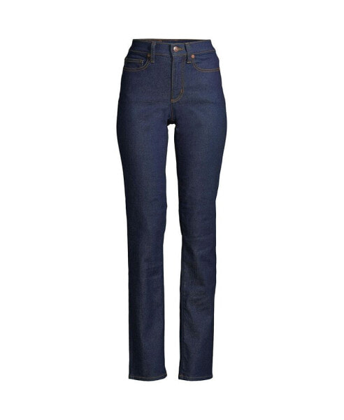 Women's Recover High Rise Straight Leg Blue Jeans