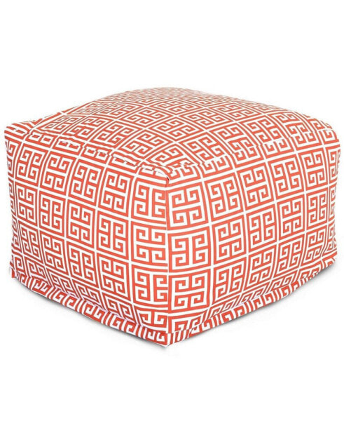 Towers Ottoman Square Pouf 27" x 17"