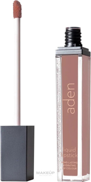 Flüssiger Lippenstift - Aden Cosmetics Liquid Lipstick 02 - Milk Chocolate