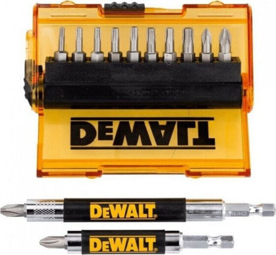 Dewalt ZESTAW KOŃCÓWEK WKRĘTARSKICH + UCHWYT 14 CZ. (1 KPL)