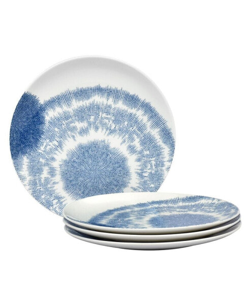 Aozora Set/4 Coupe Dinner Plates