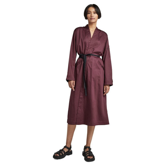 G-STAR Wrap Long Sleeve Dress