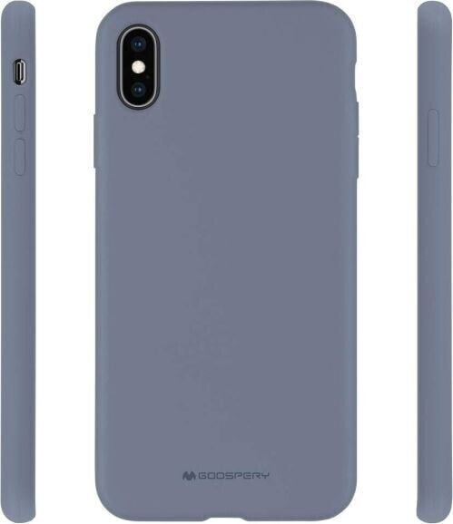 Mercury Silicone iPhone X/Xs lawendowy /lavender gray