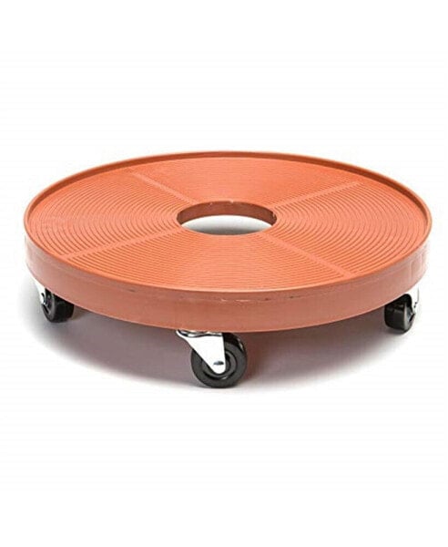 DEV3000P Plant Dolly with Hole Terra Cotta,16