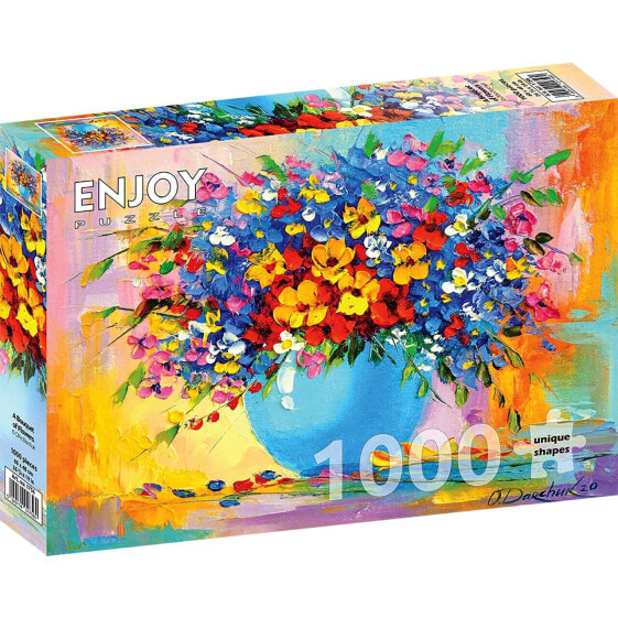 Развивающий пазл Enjoy Puzzle Ein Blumenstrauß 1000 деталей