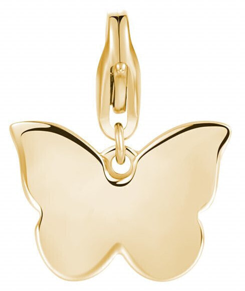 Gold-plated Butterfly pendant Happy SHA290