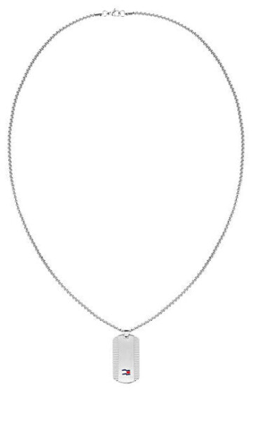 Nadčasový ocelový náhrdelník Nelson H-Link 2790422
